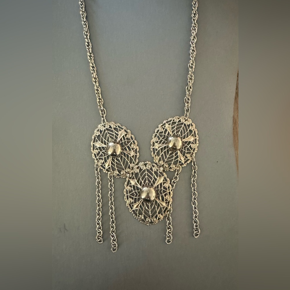 Western Boho Filigree Necklace